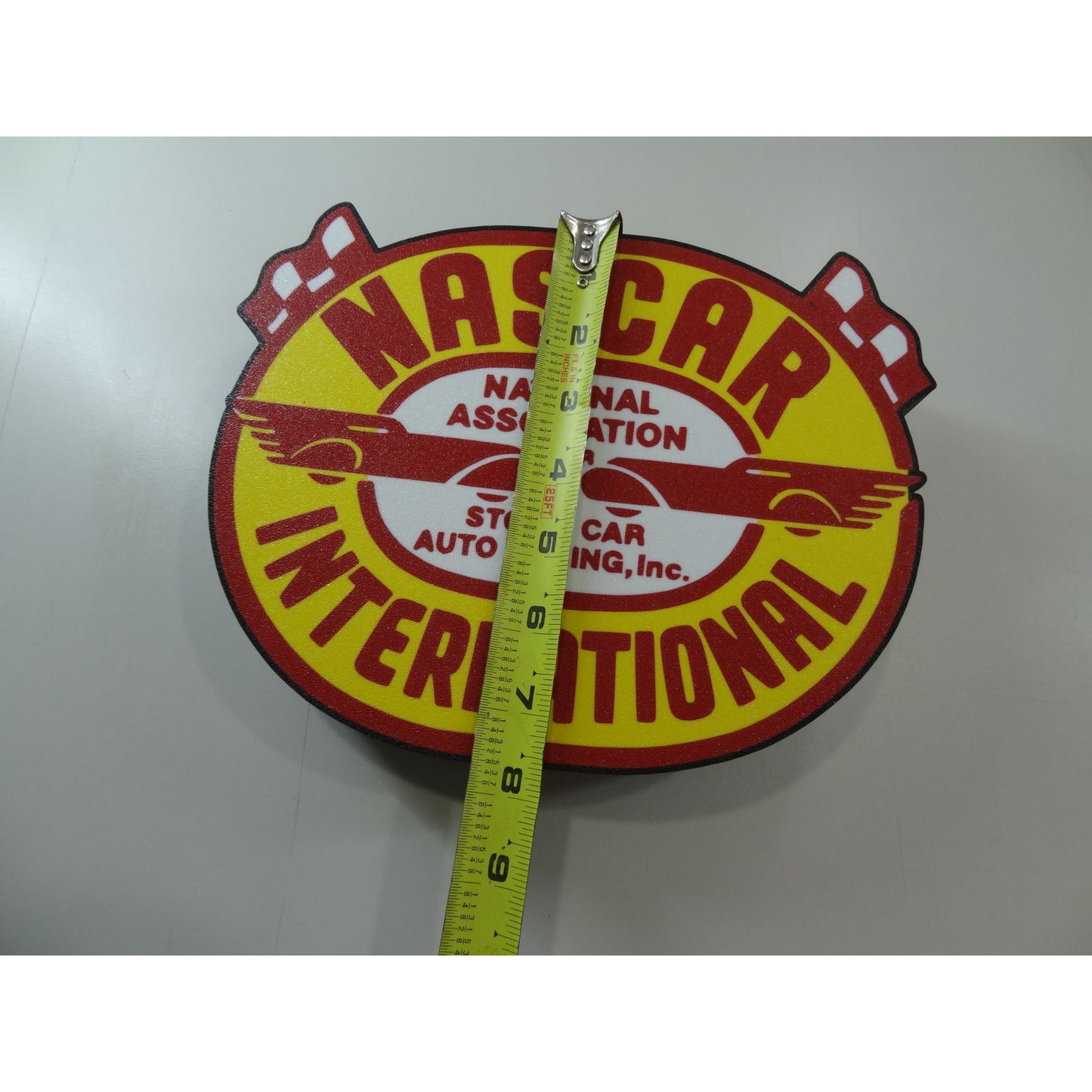 Retro racing International LED Lighted Sign With USB Power