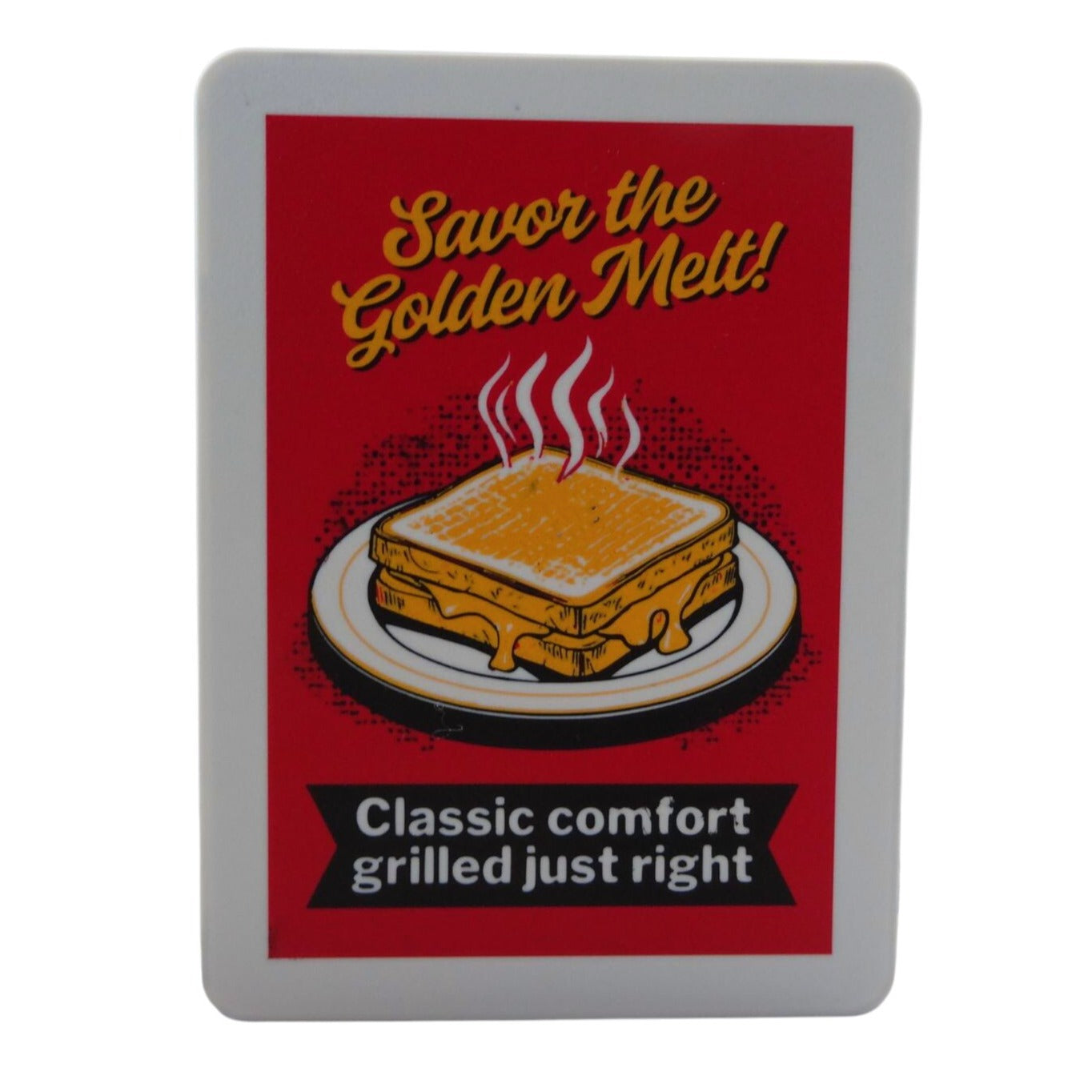 Grilled Cheese -Savor The Golden Melt LED Backlit Sign