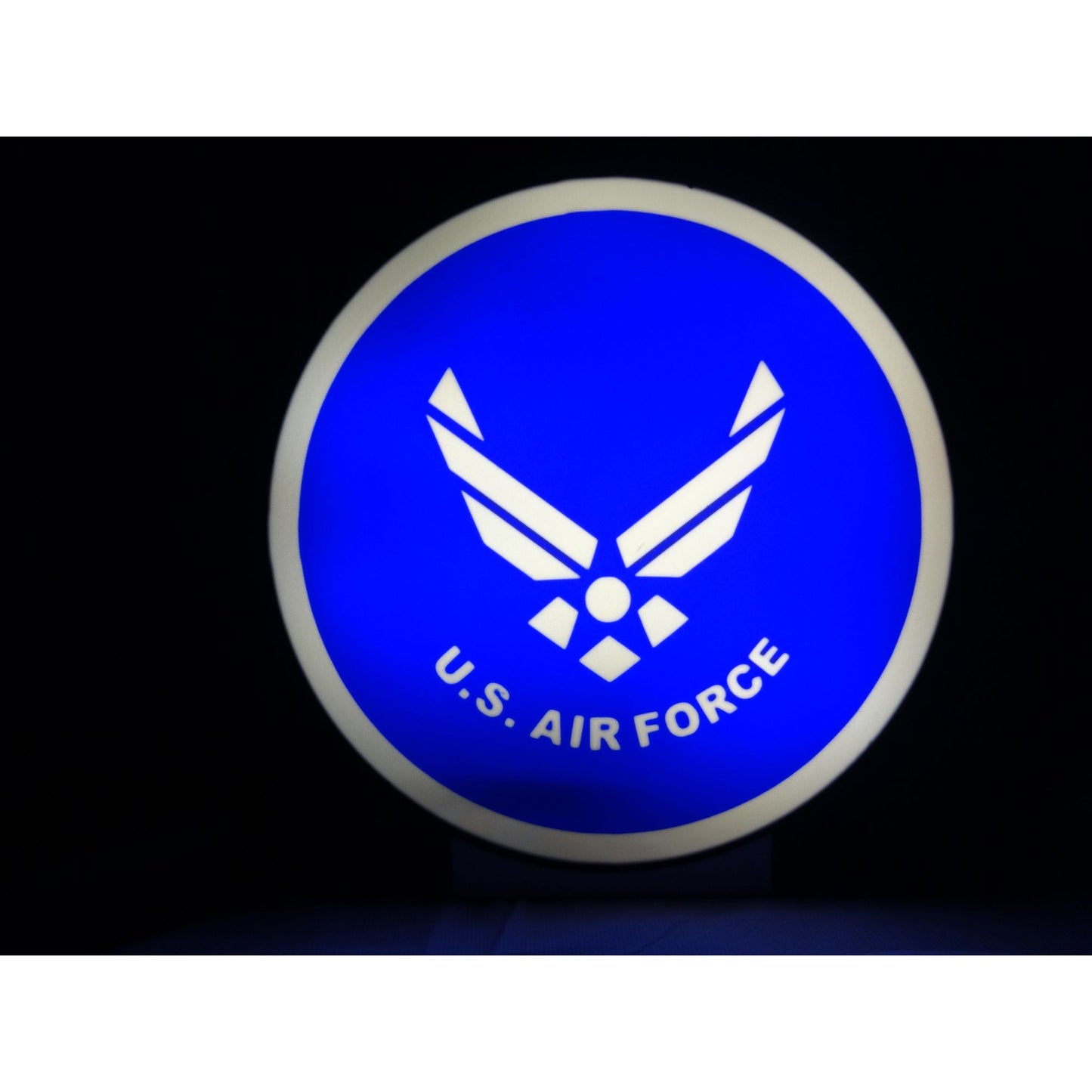 U.S. Air Force LED Light-Up Sign With USB Power