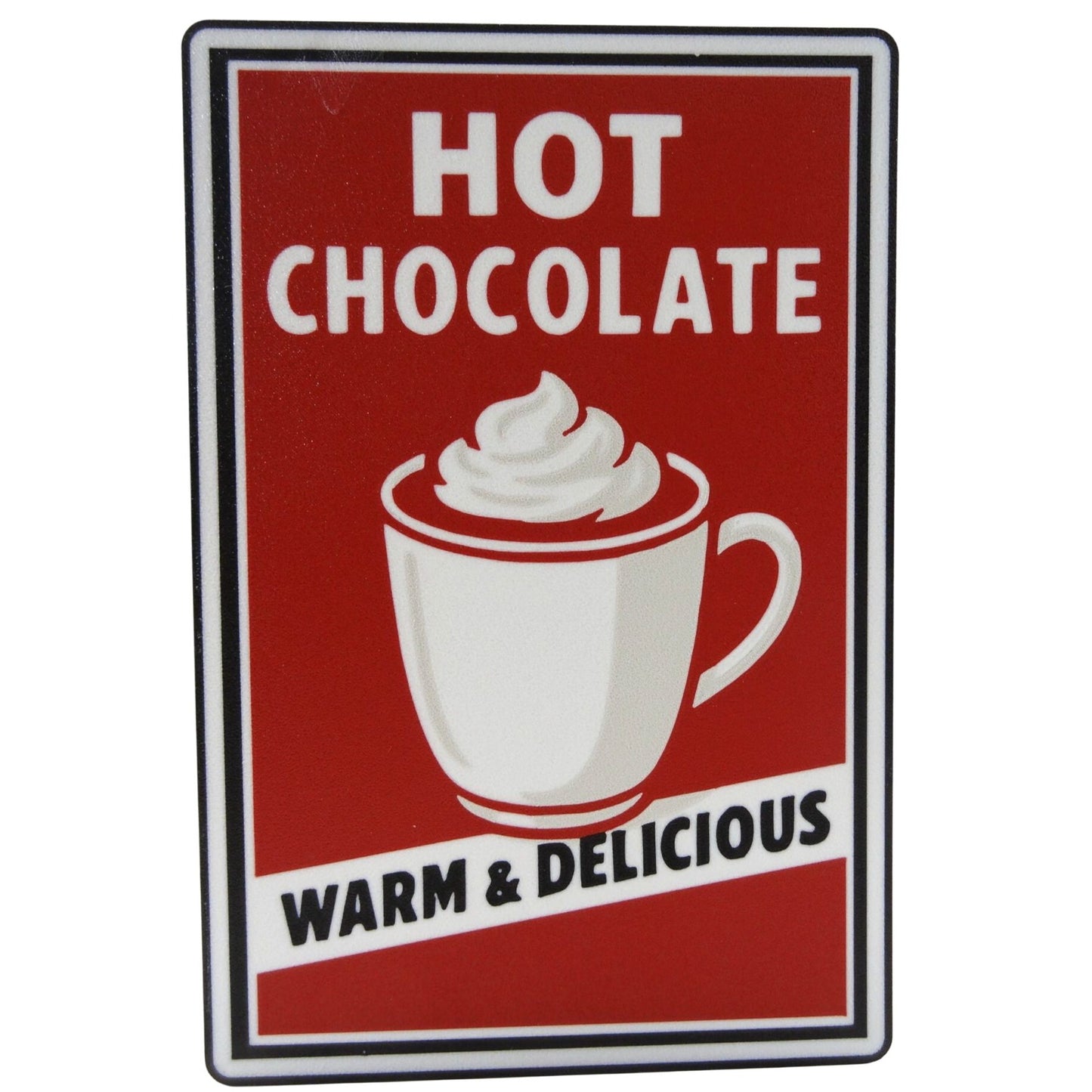 Hot Chocolate LED Light-Up Wall Sign